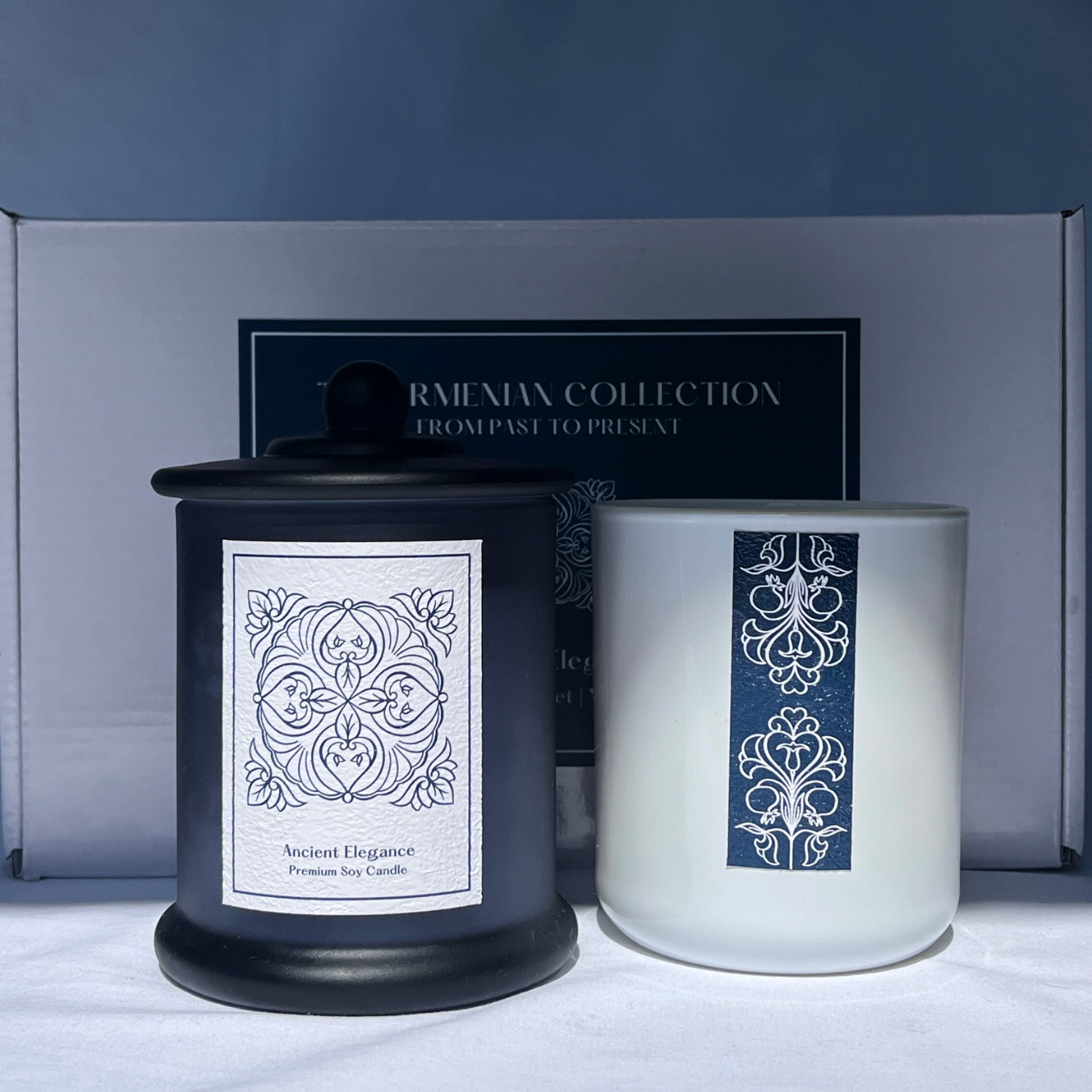 Ancient Elegance - Triple Scented Soy Candle Gift Box Set