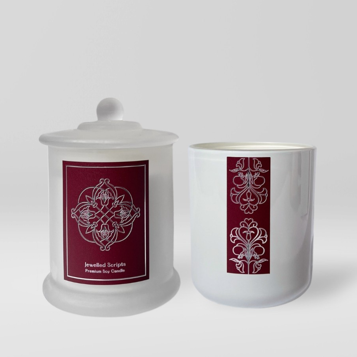 Jewelled Scripts - Triple Scented Soy Candle Gift Box Set