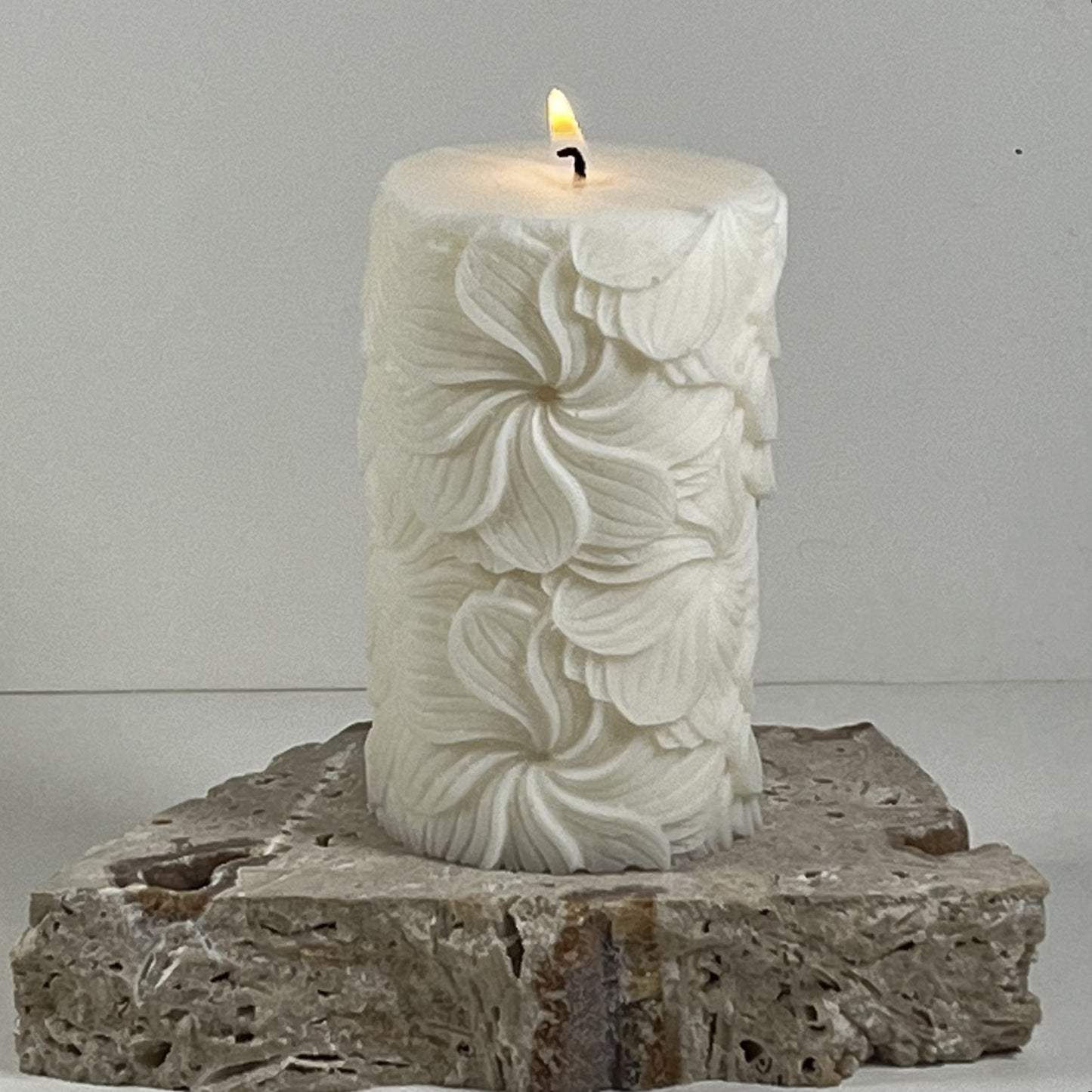 Flowers, Waves, Butterflies Sculptural Candles