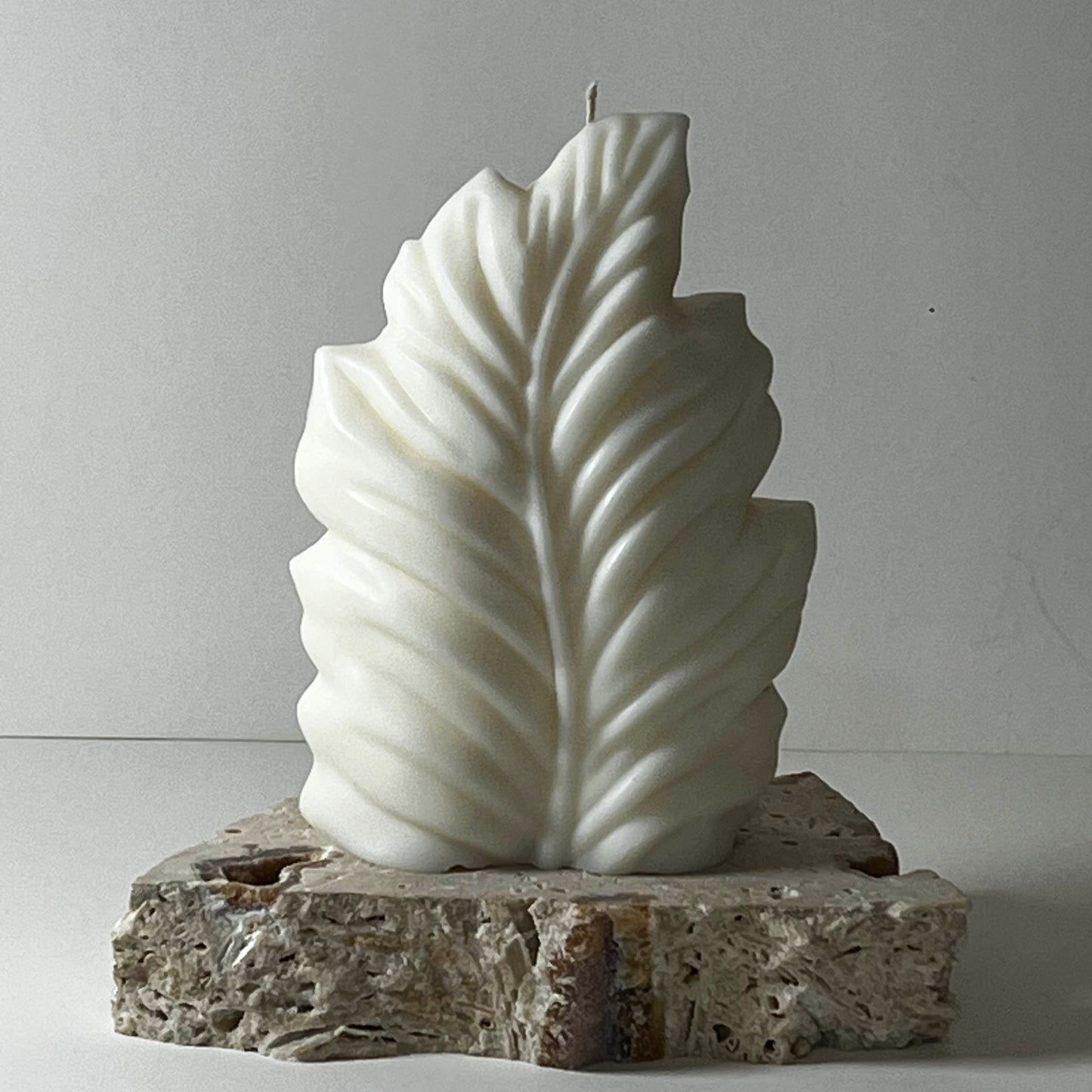 Feather Sculptural Candle