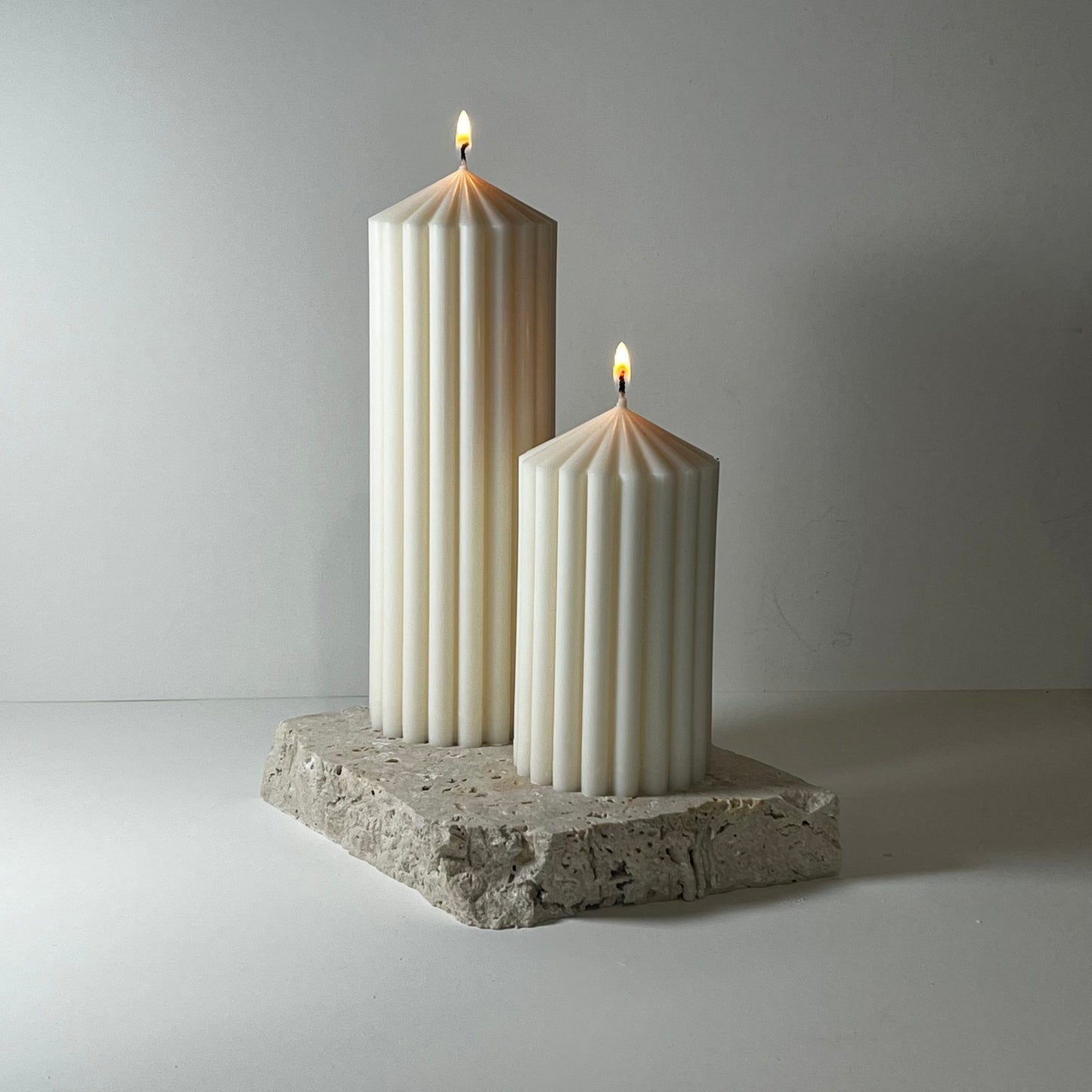 Circus Pillars Sculptural Candles