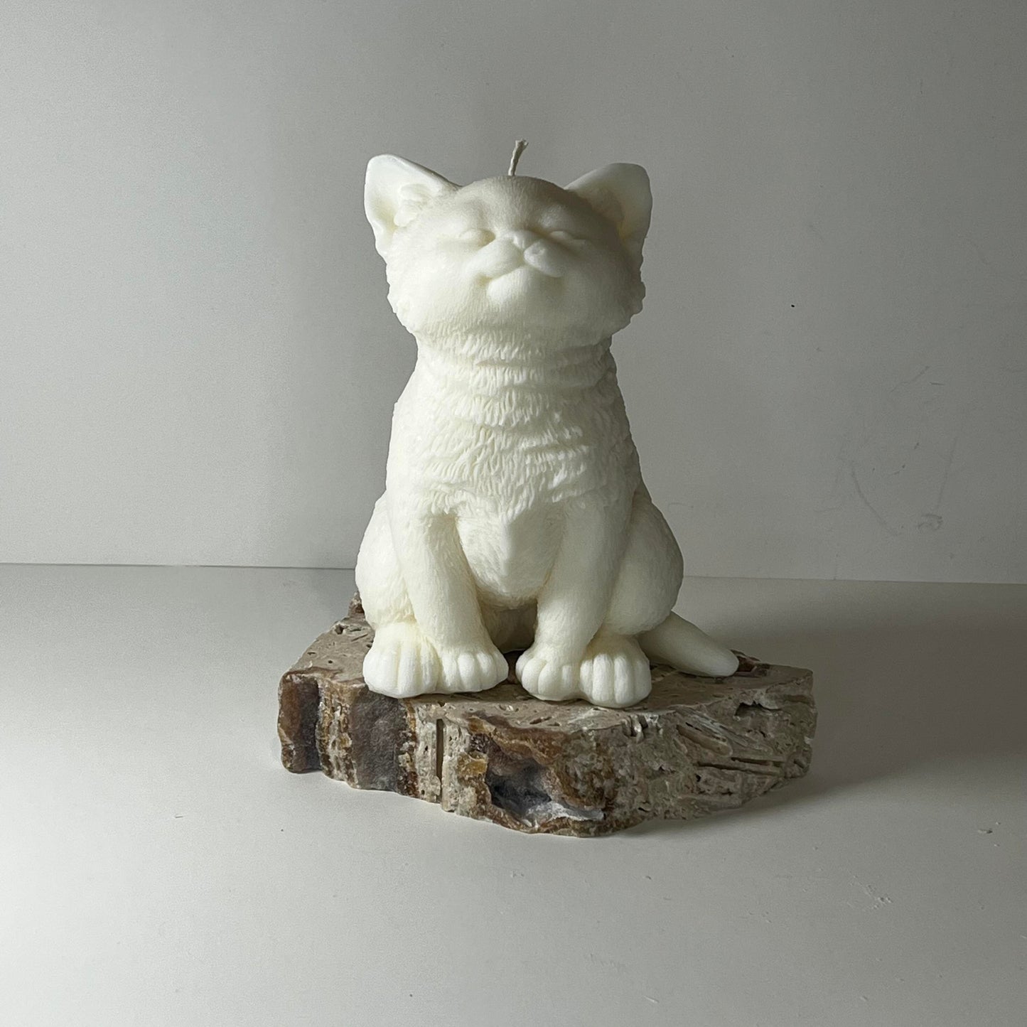 Cat Sculptural Candle