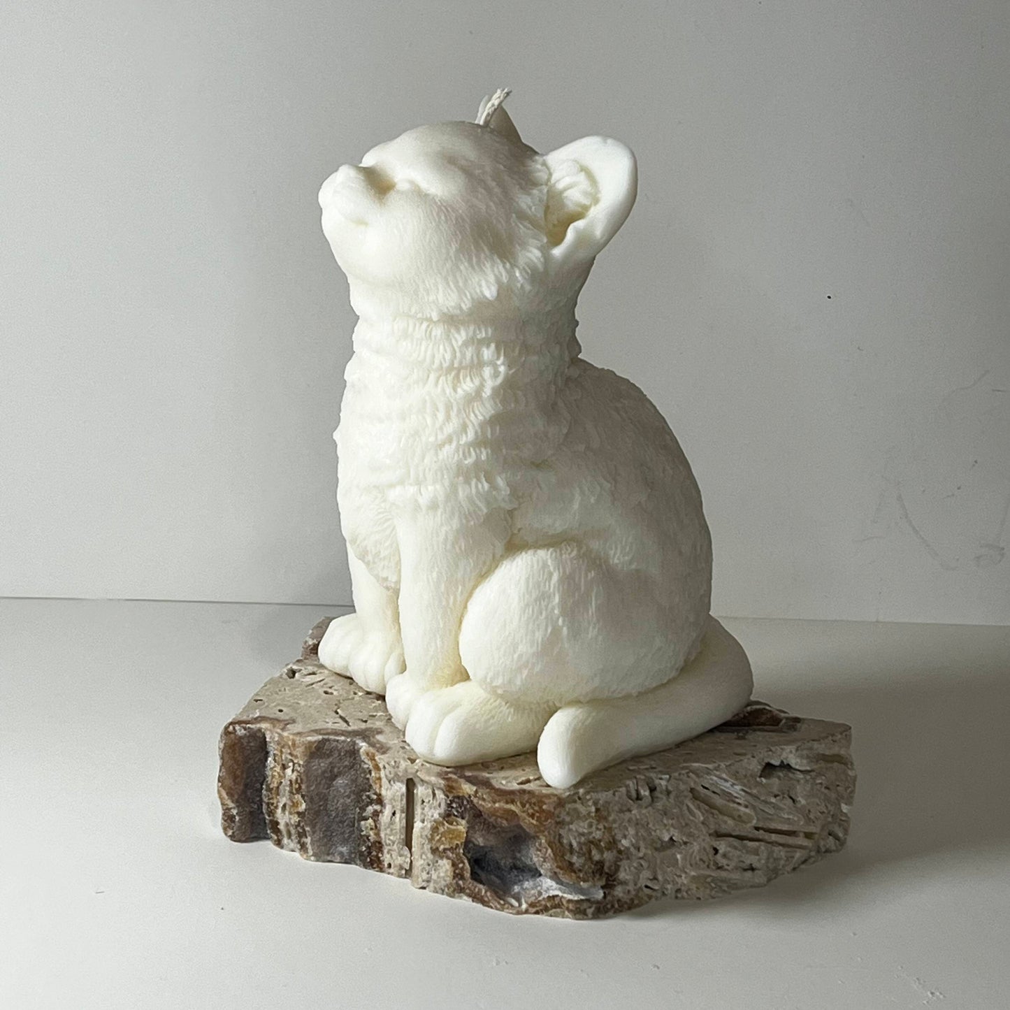 Cat Sculptural Candle