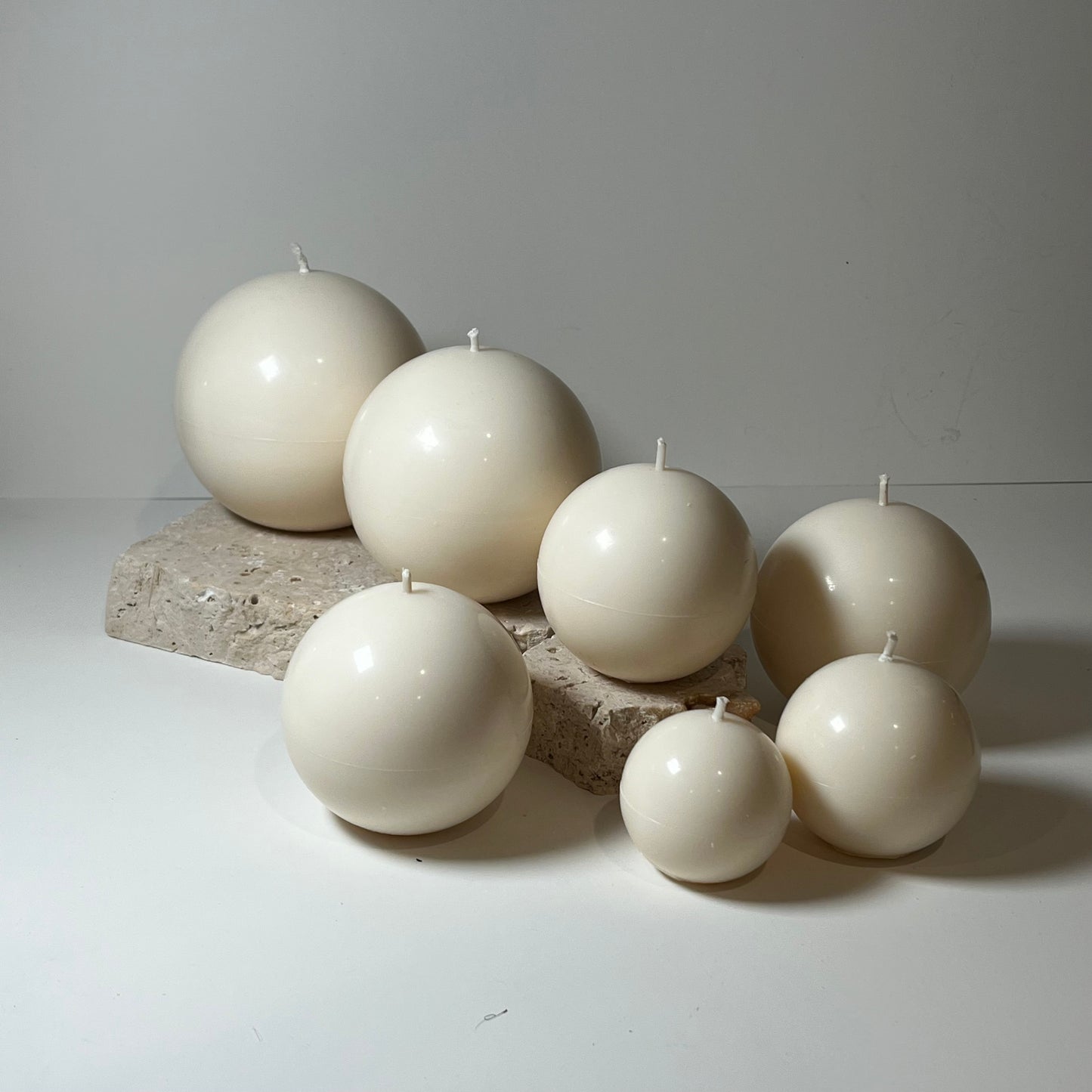 Spheres Sculptural Candles