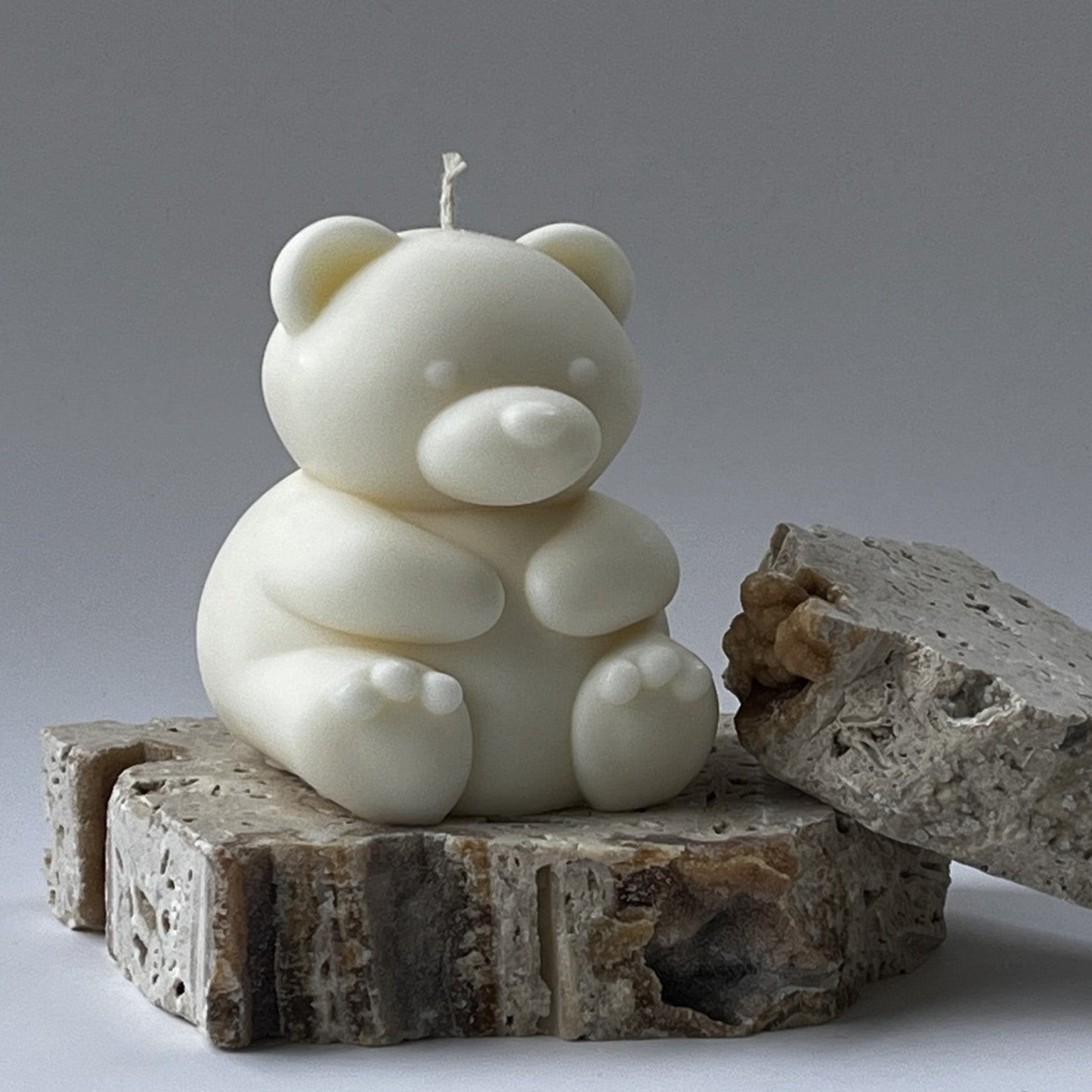 Teddy Bear Sculptural Candle