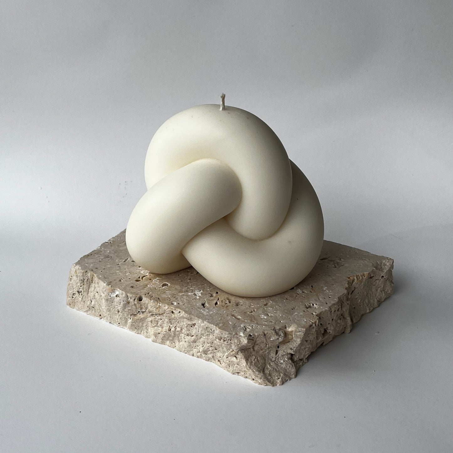 Infinity Knot Sculptural Candle