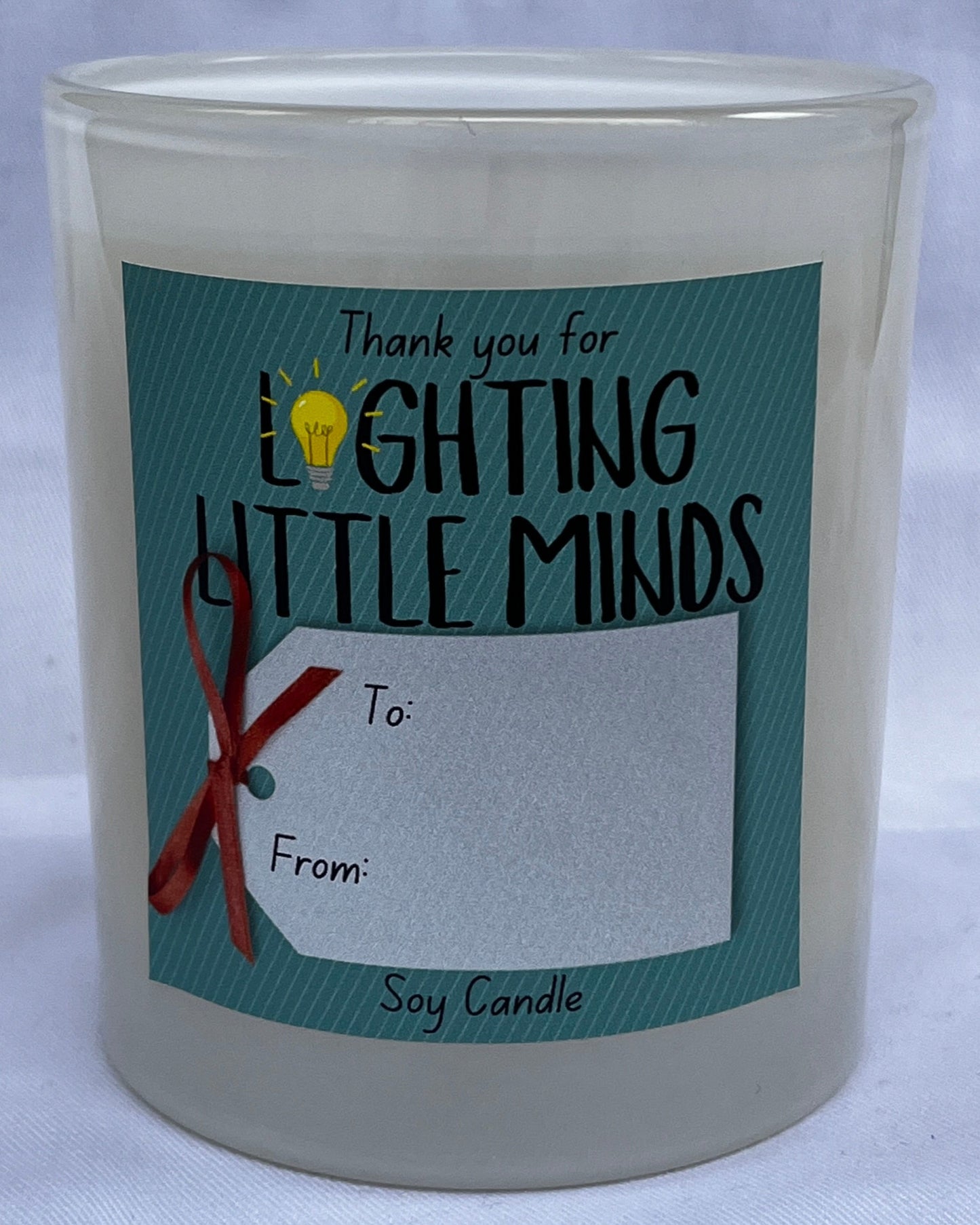 Teacher appreciation candles - 3 types